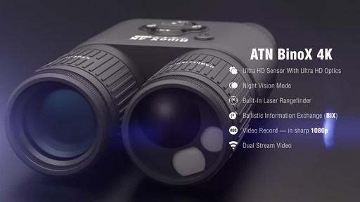 ATN BinoX-4K 4-16X Smart Day/Night Binoculars - image 10 from the video